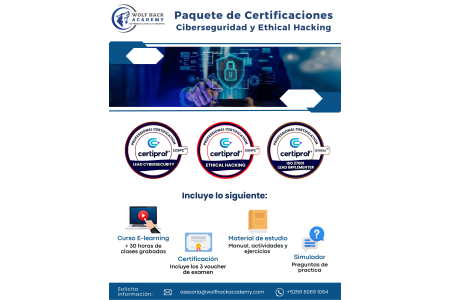 Paquete de Certificaciones Ciberseguridad