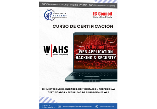 Curso y CertificaciónWeb Application Hacking &amp; Security