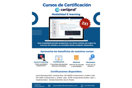 Promo 2x1 Certificaciones